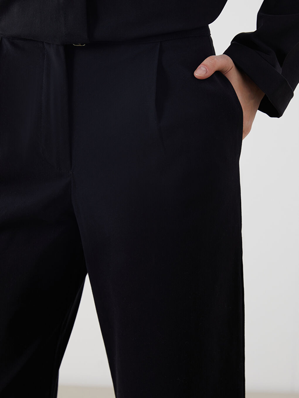 Loose Fit Women's Trousers -S5MO13Z8-CVL