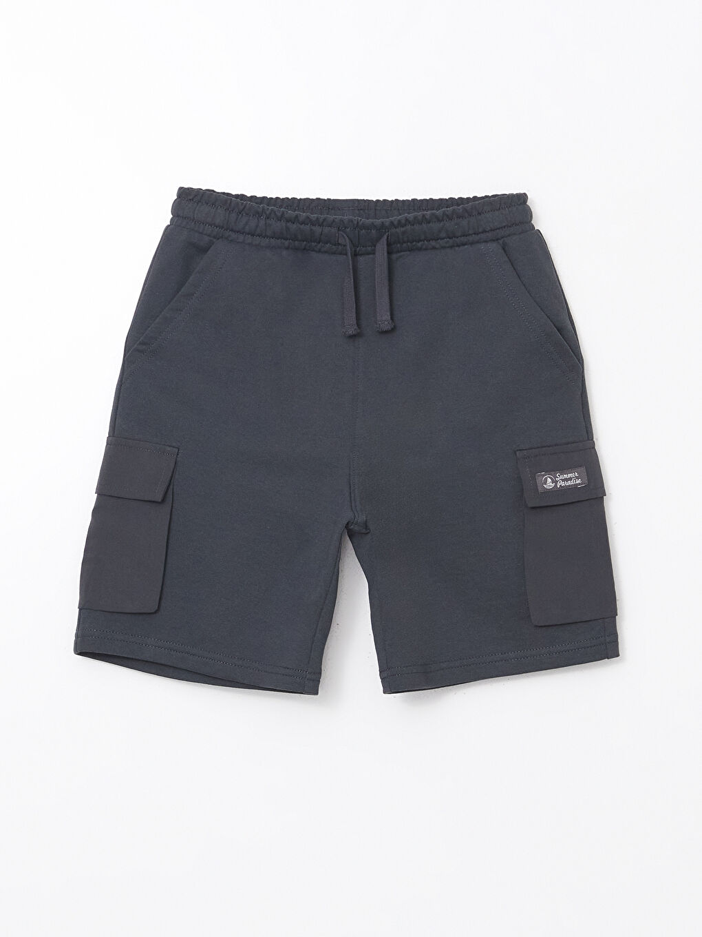 Elastic Waist Boys' Cargo Shorts -S5MO14Z4-VFB