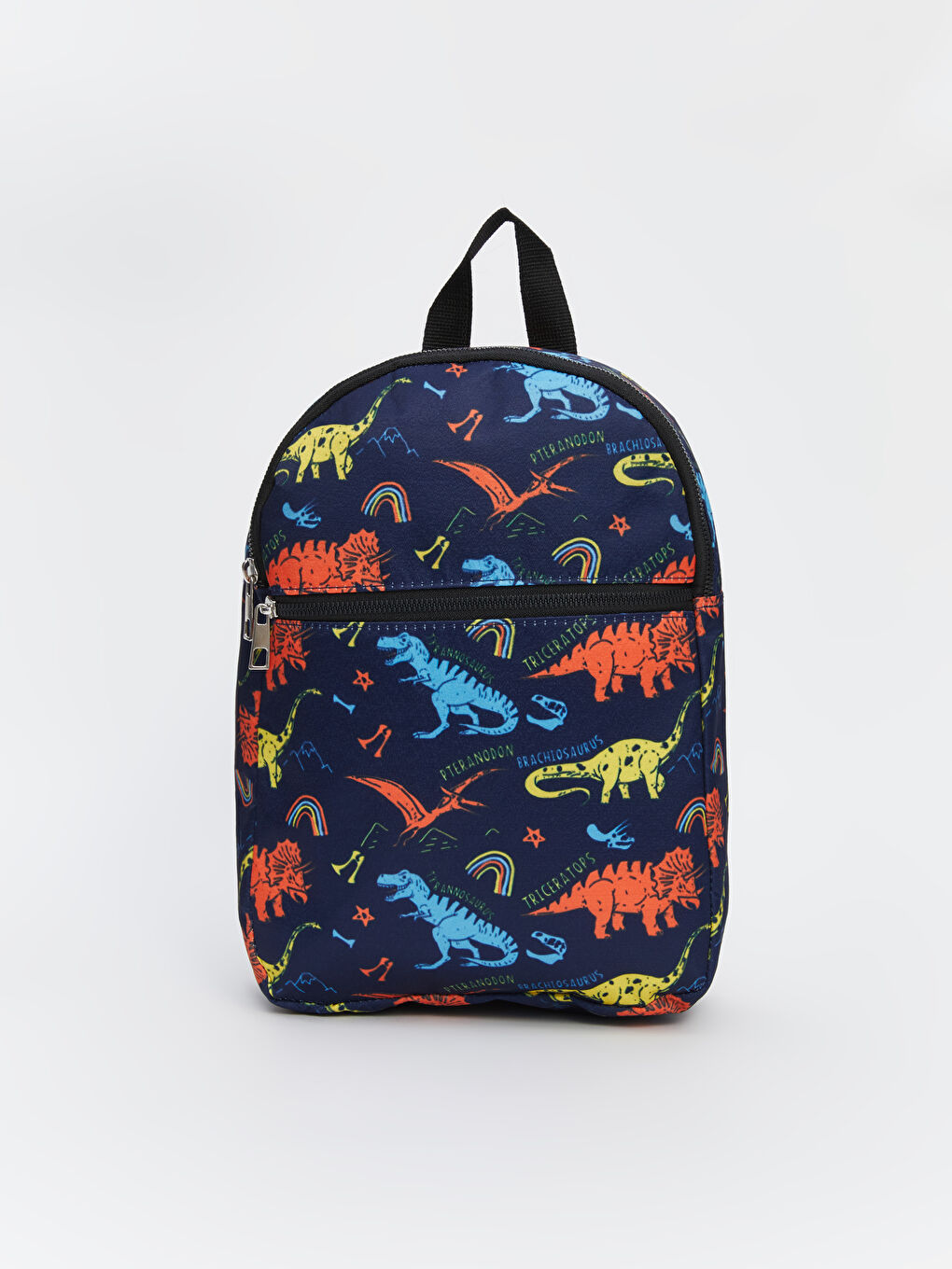 Lacivert Dinozor Baskılı Erkek Çocuk Okul Çantası