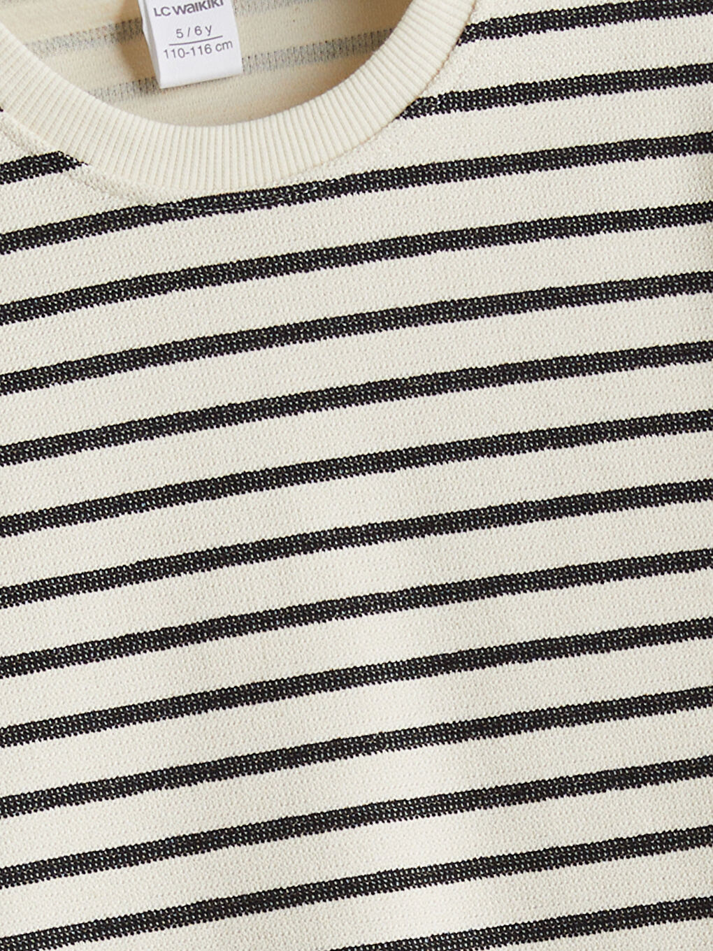 Crew Neck Striped Boy's T-Shirt -S5MO44Z1-LEG