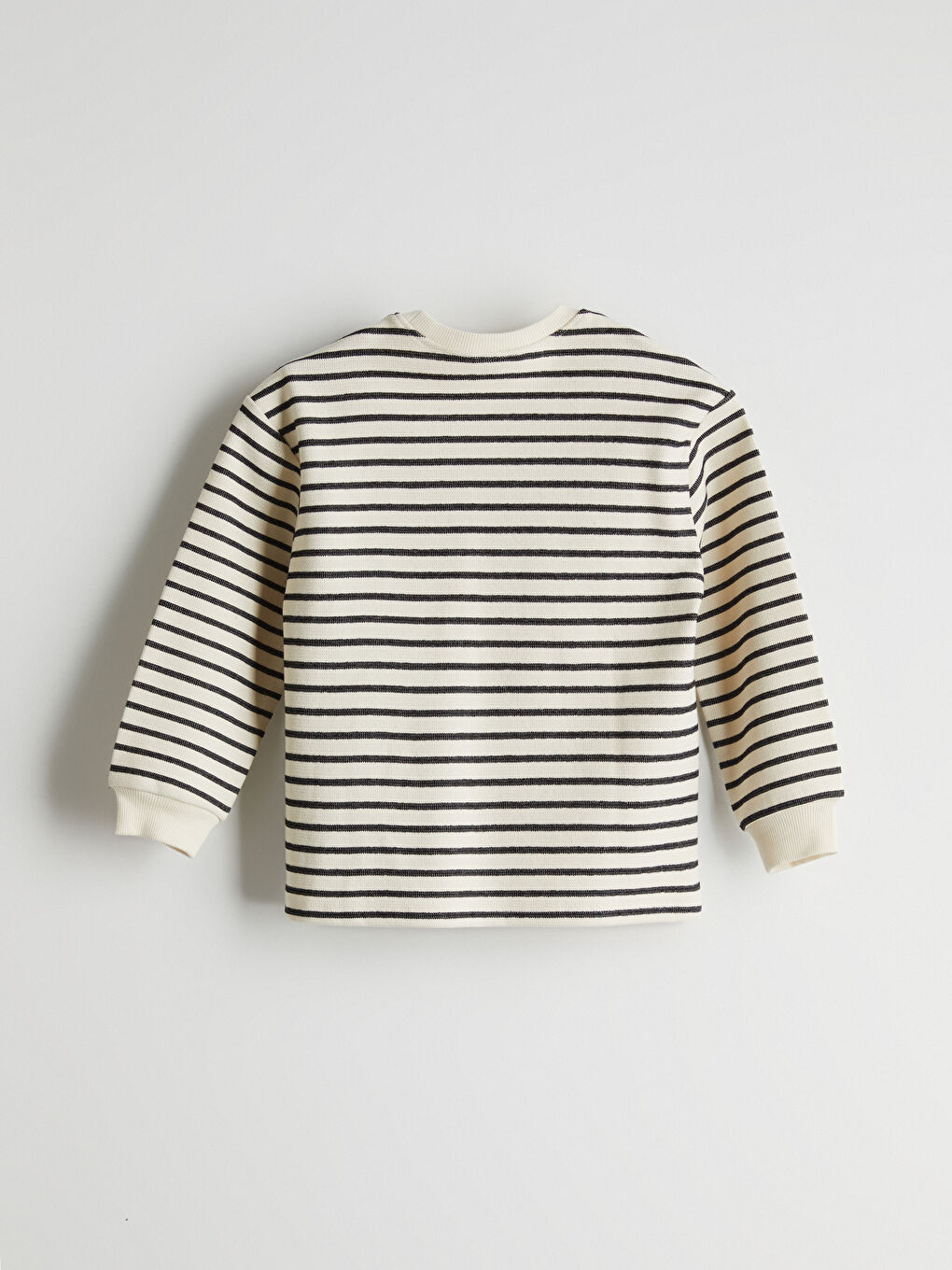 Crew Neck Striped Boy's T-Shirt -S5MO44Z1-LEG
