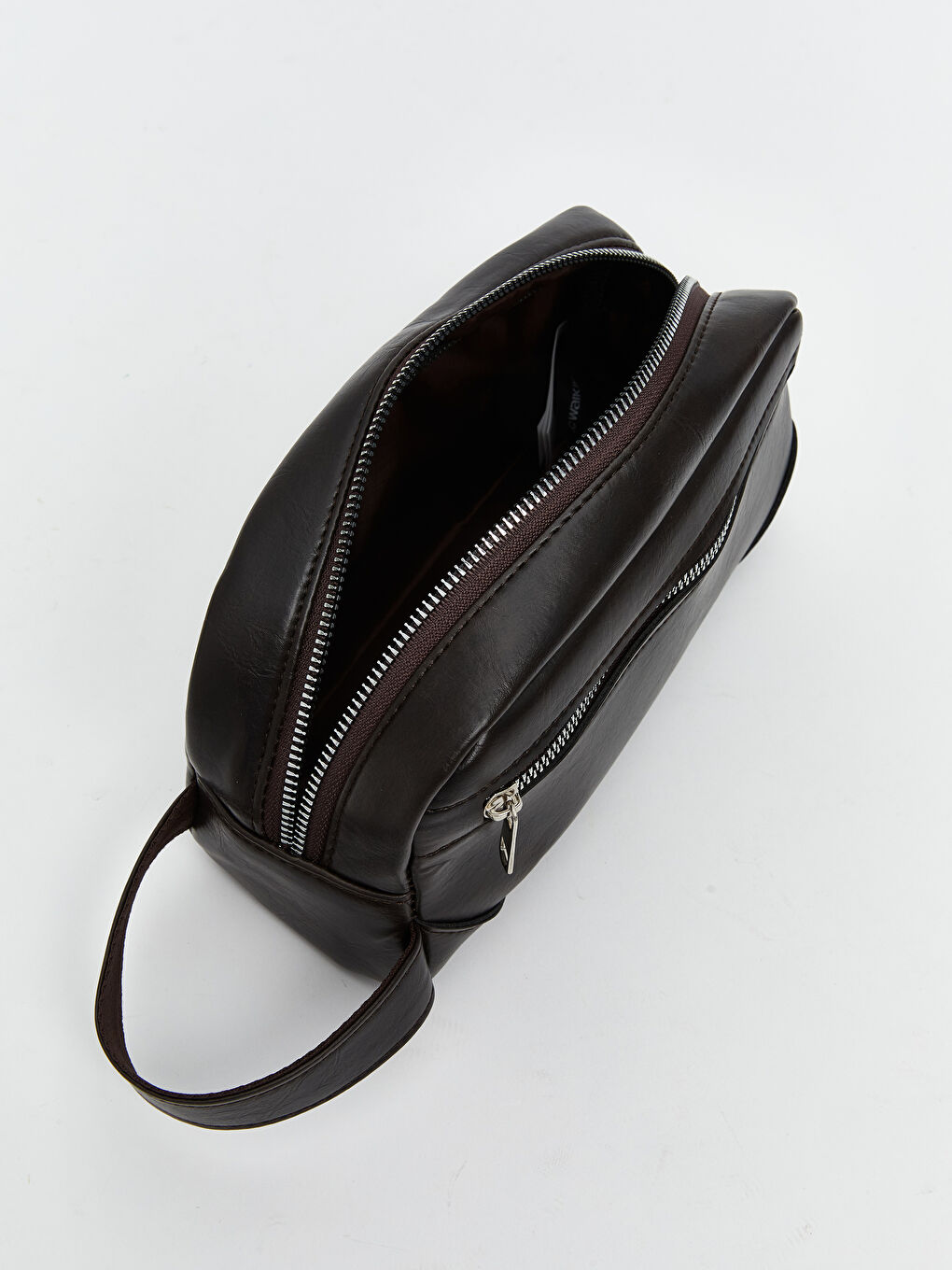 Kahverengi Deri Görünümlü Erkek El Çantası-3