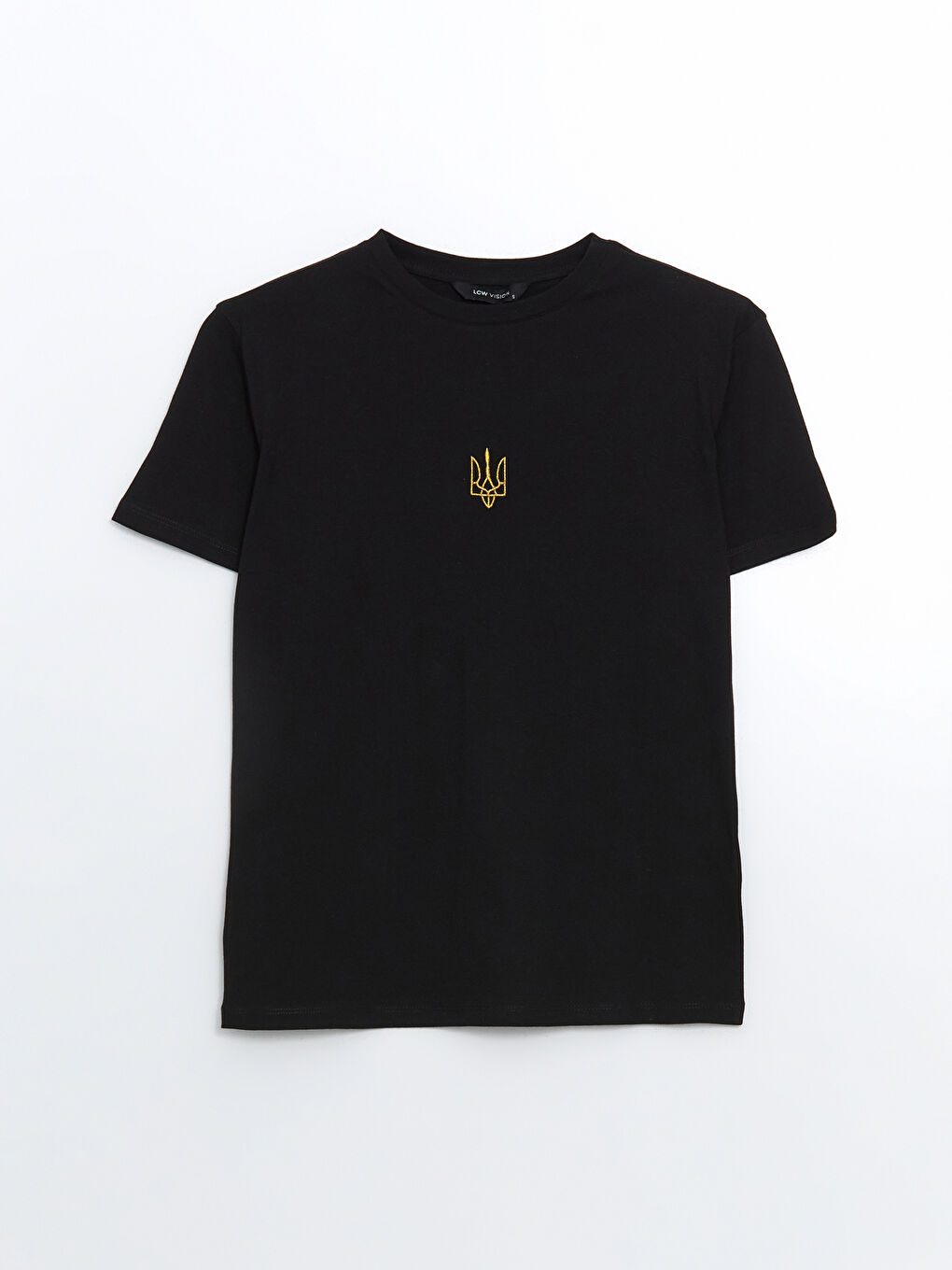 LCW Vision Crew Neck Embroidered Women's T-Shirt -S5MO97Z8-CVL