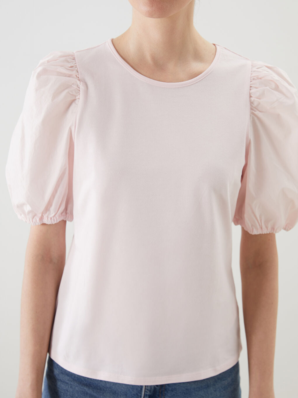 LCW ECO Γυναίκα ΡΟΖ T-shirt -S5MP09Z8-FMU