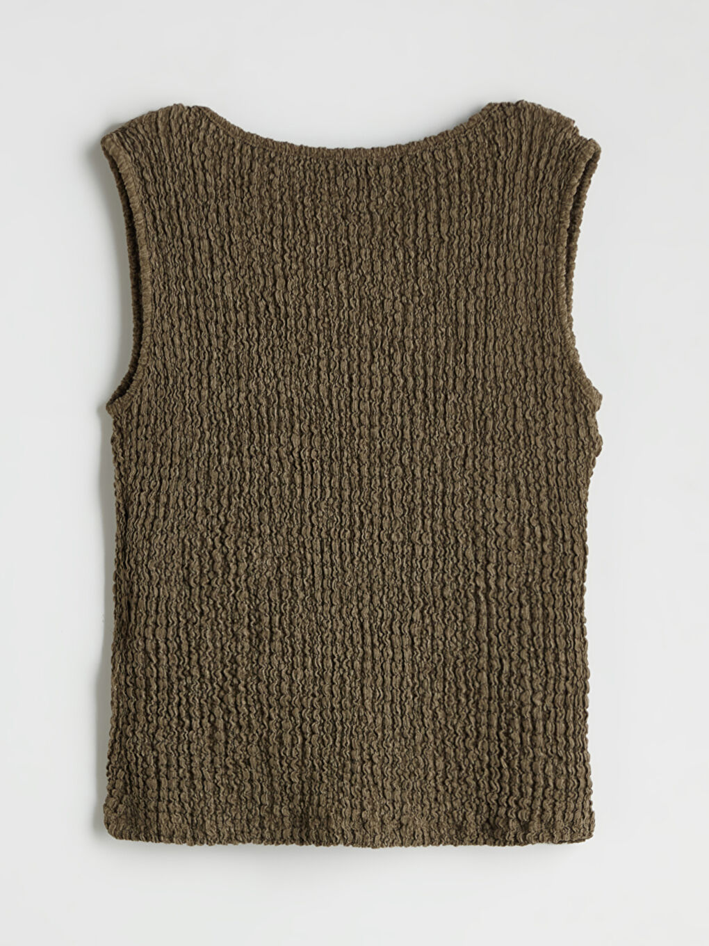 LCWAIKIKI Classic V Neck Textured Women's Waistcoat -S5MP19Z8-CS4