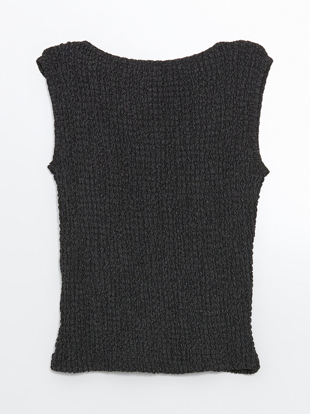 LCWAIKIKI Classic V Neck Textured Women's Waistcoat -S5MP19Z8-CVL