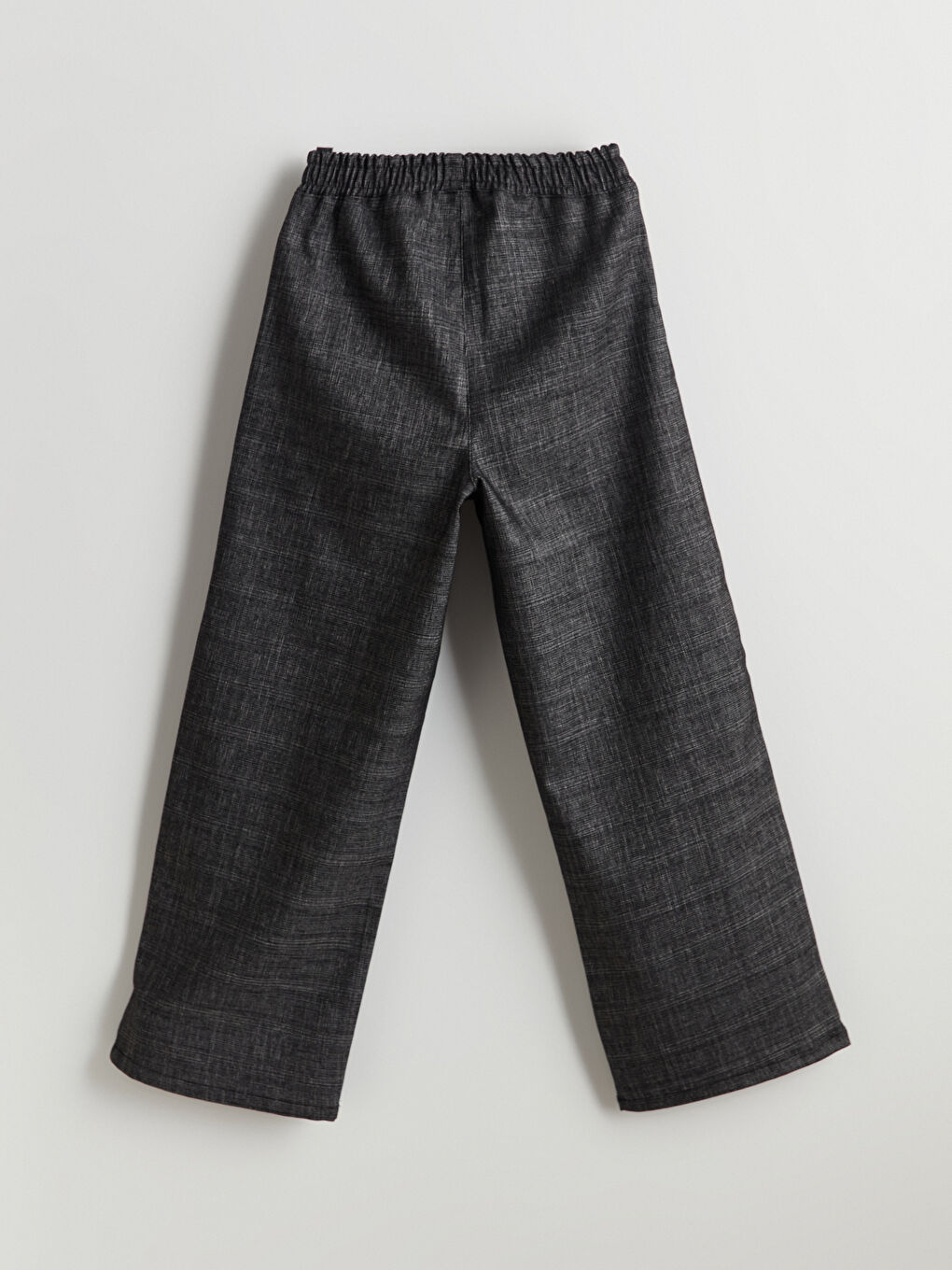Elastic Waist Plaid Girl Trousers -S5MP24Z4-CT3
