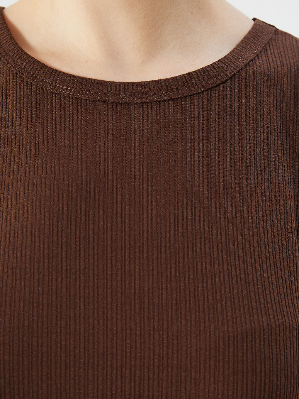 Crew Neck Textured Women's Tank Top -S5MP27Z8-HKQ