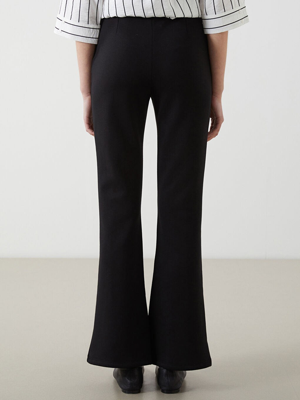 Extra Slim Fit Bell-bottom Women's Trousers -S5MP28Z8-CVL