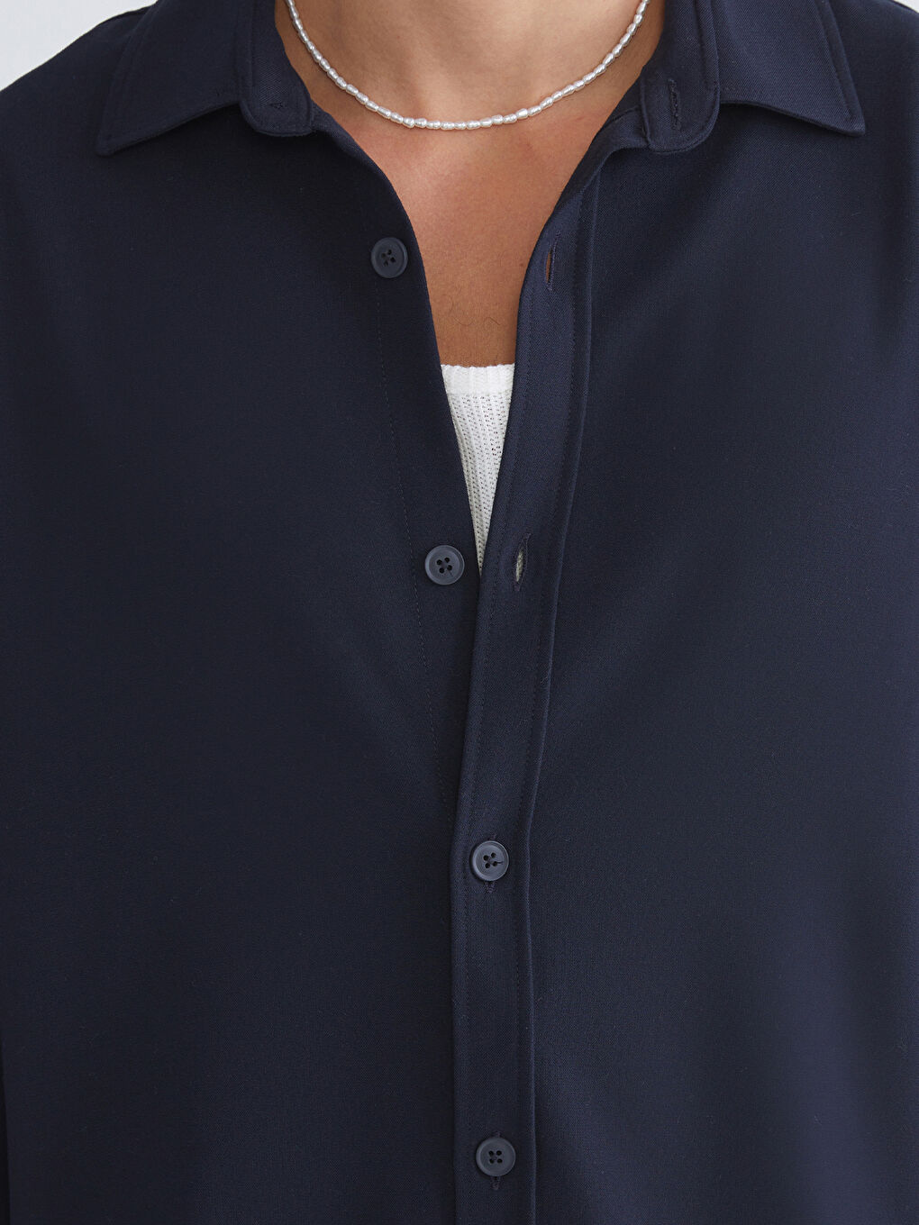 Regular Fit Long Sleeve Men's Shirt-4