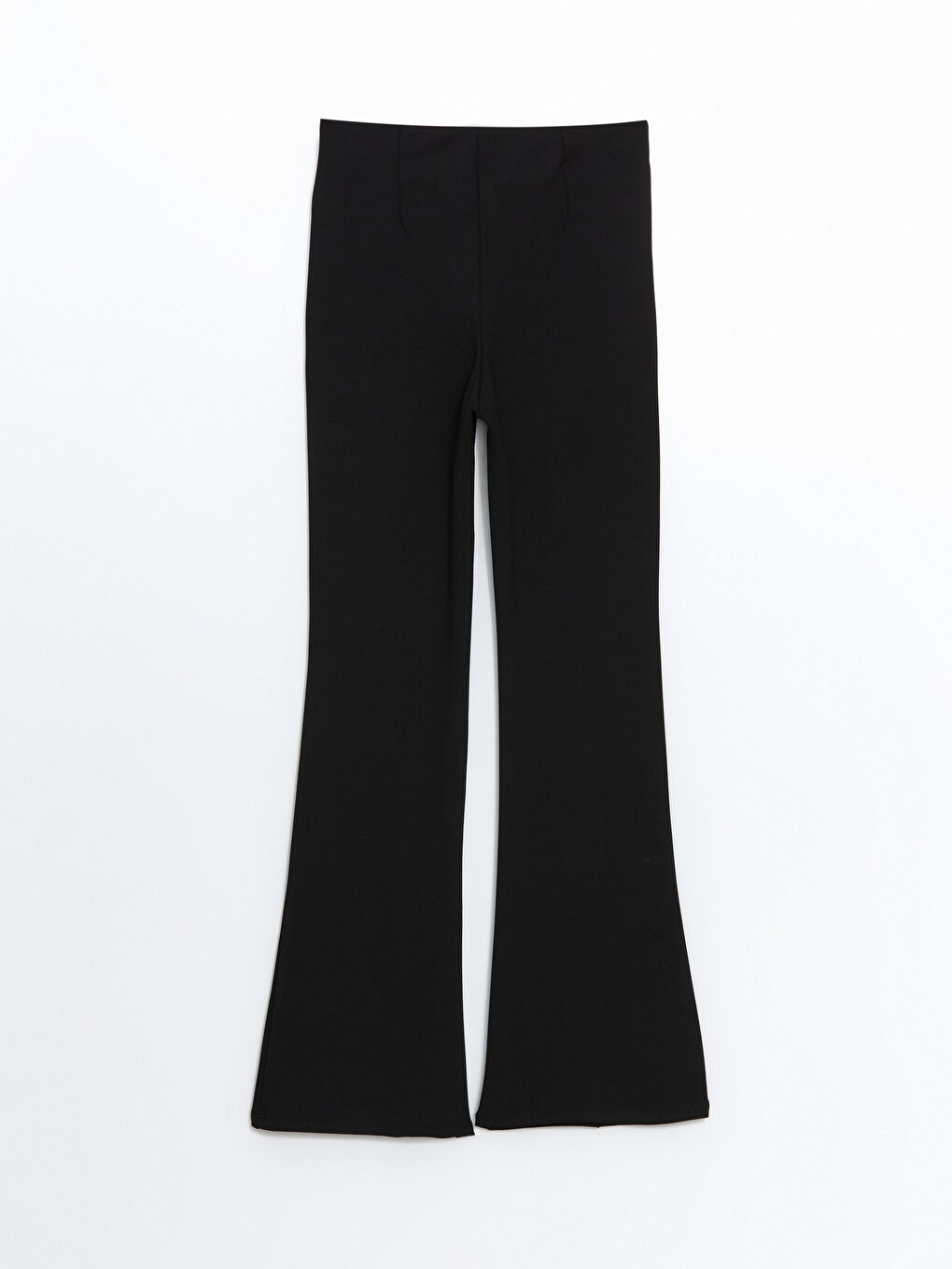 Women's Trousers with Elastic Waist and Flared Leg-11