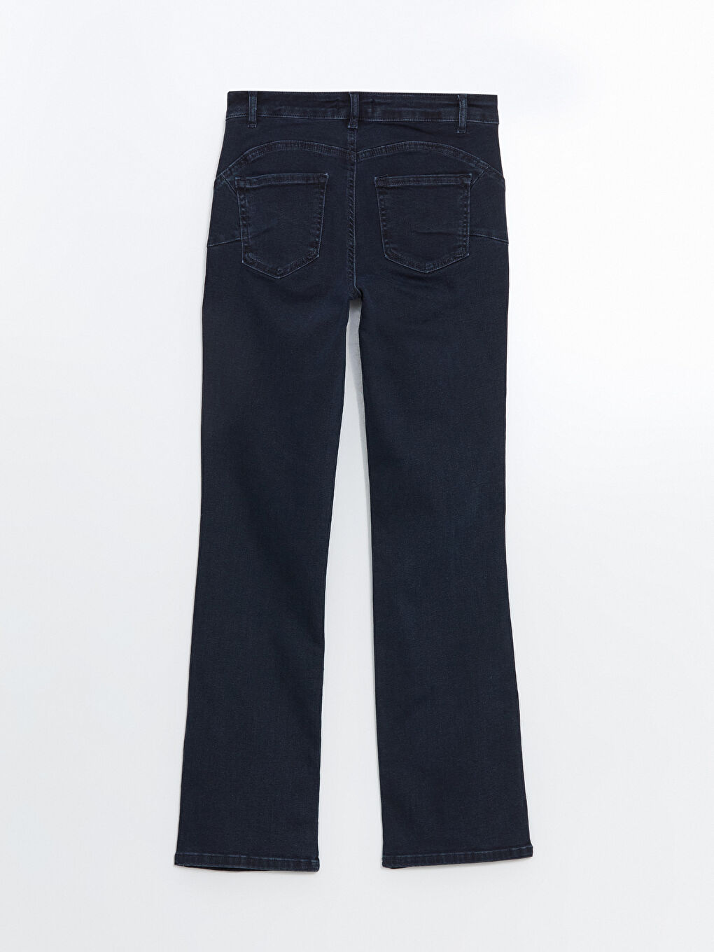 Siyah Mars Flare Kadın Jean Pantolon-5