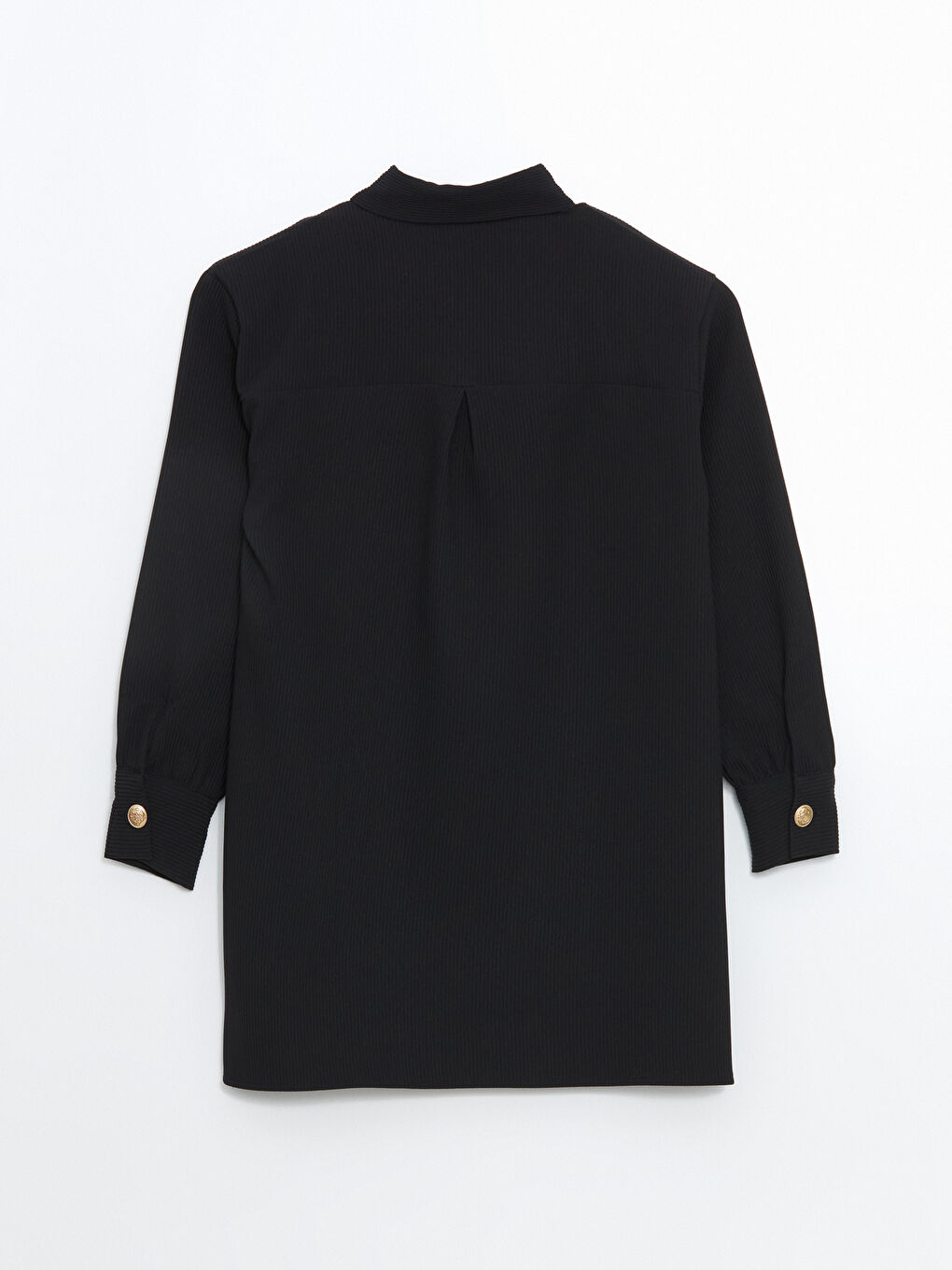 LCW Modest Textured Oversize Women's Shirt Tunic -S5MP85Z8-CVL