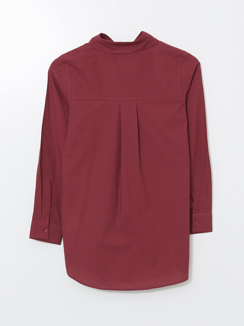 Kırmızı Regular Fit Kadın Gömlek Tunik-5