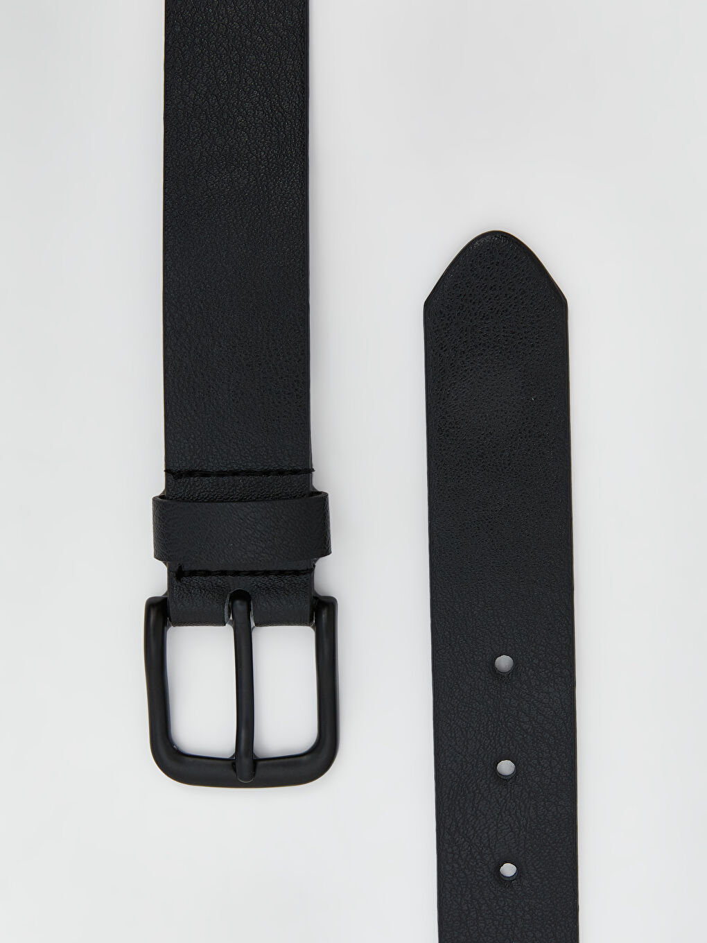 Faux Leather Men's Belt-2