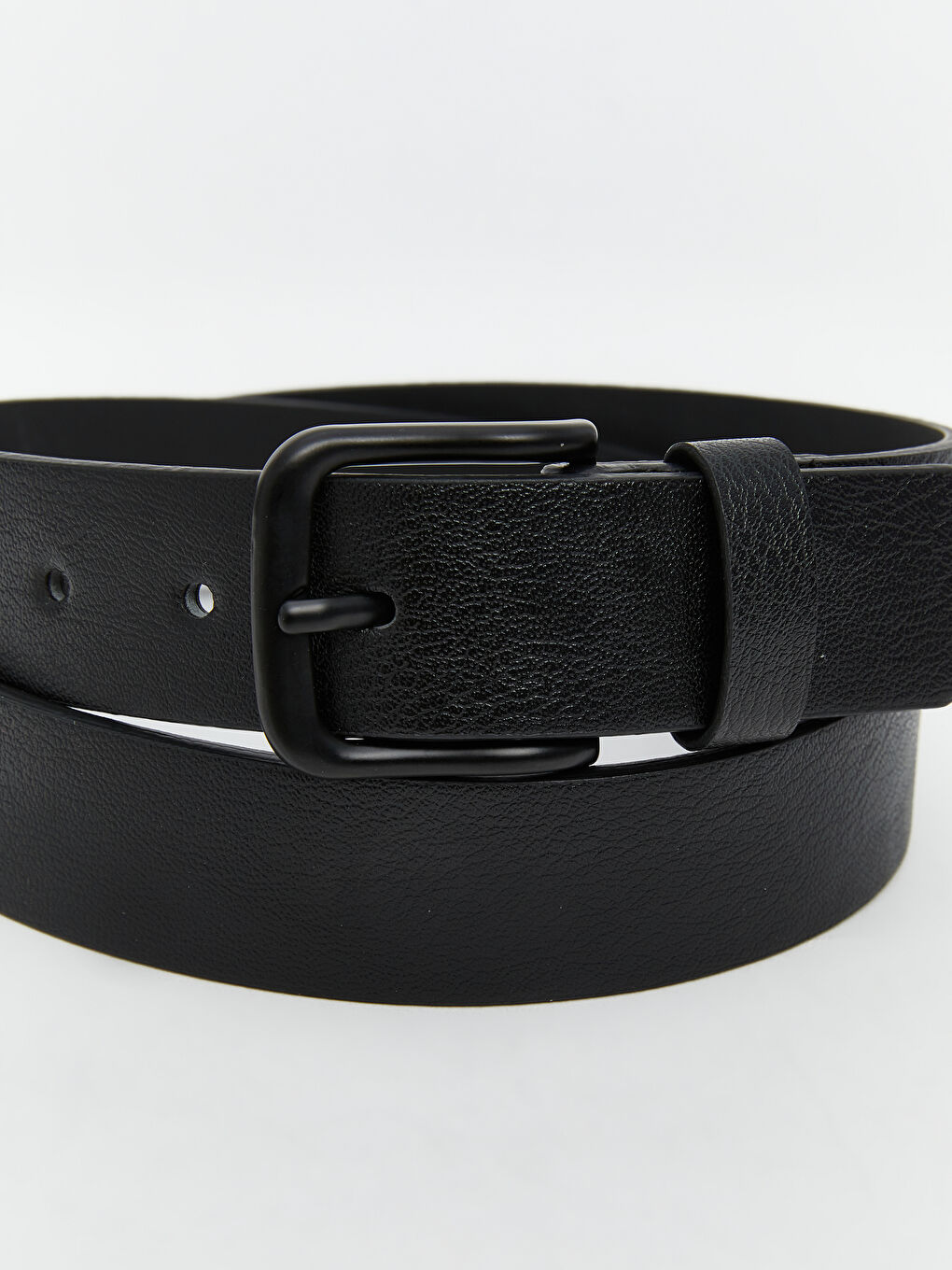 Faux Leather Men's Belt-3