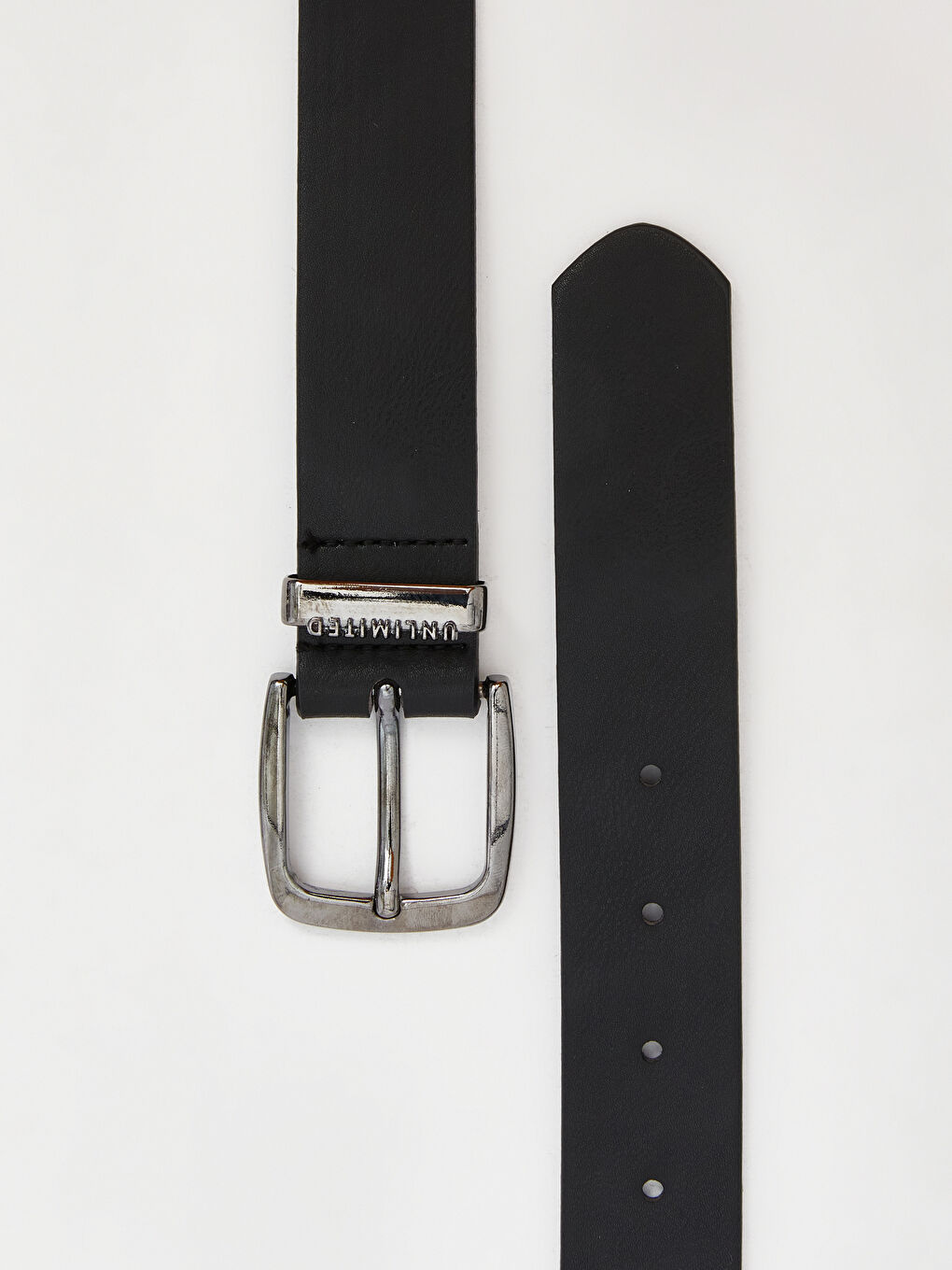 Faux Leather Men's Belt-2