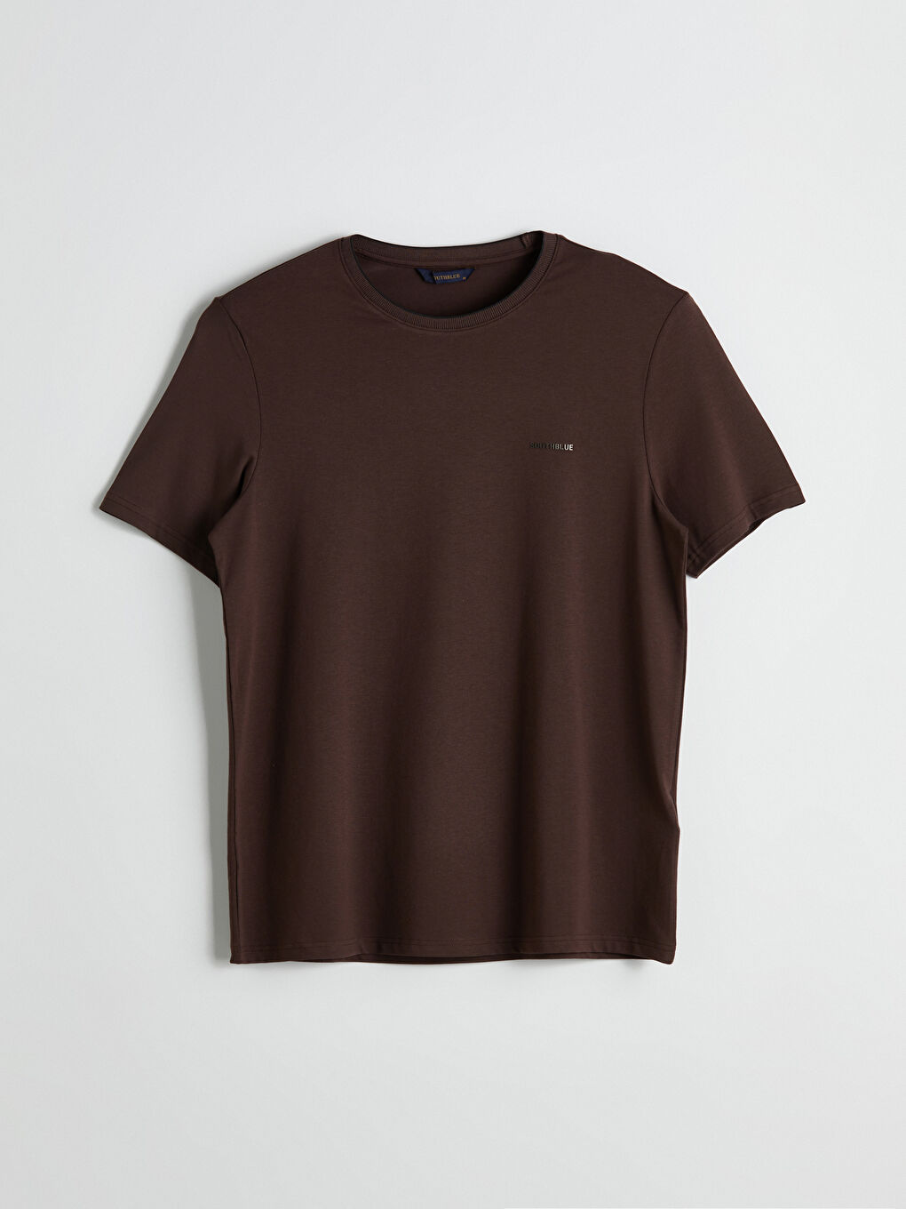 Crew Neck Printed Combed Cotton Men's T-Shirt -S5MQ08Z8-R39