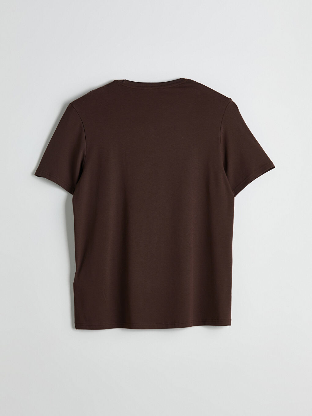 Crew Neck Printed Combed Cotton Men's T-Shirt -S5MQ08Z8-R39