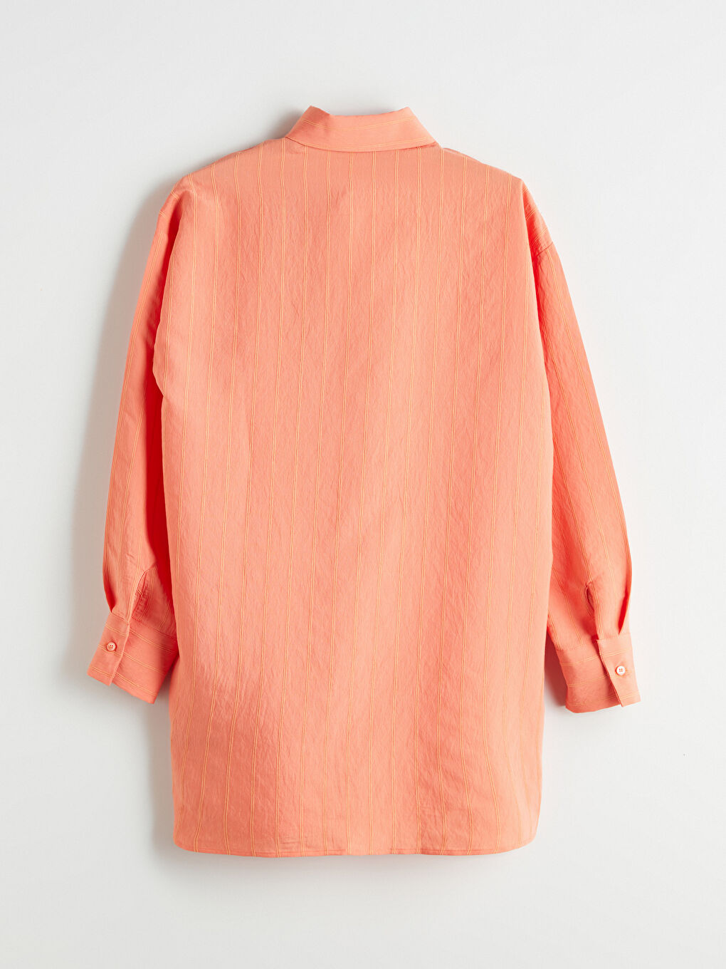 Textured Oversize Women's Shirt Tunic -S5MQ26Z8-E25