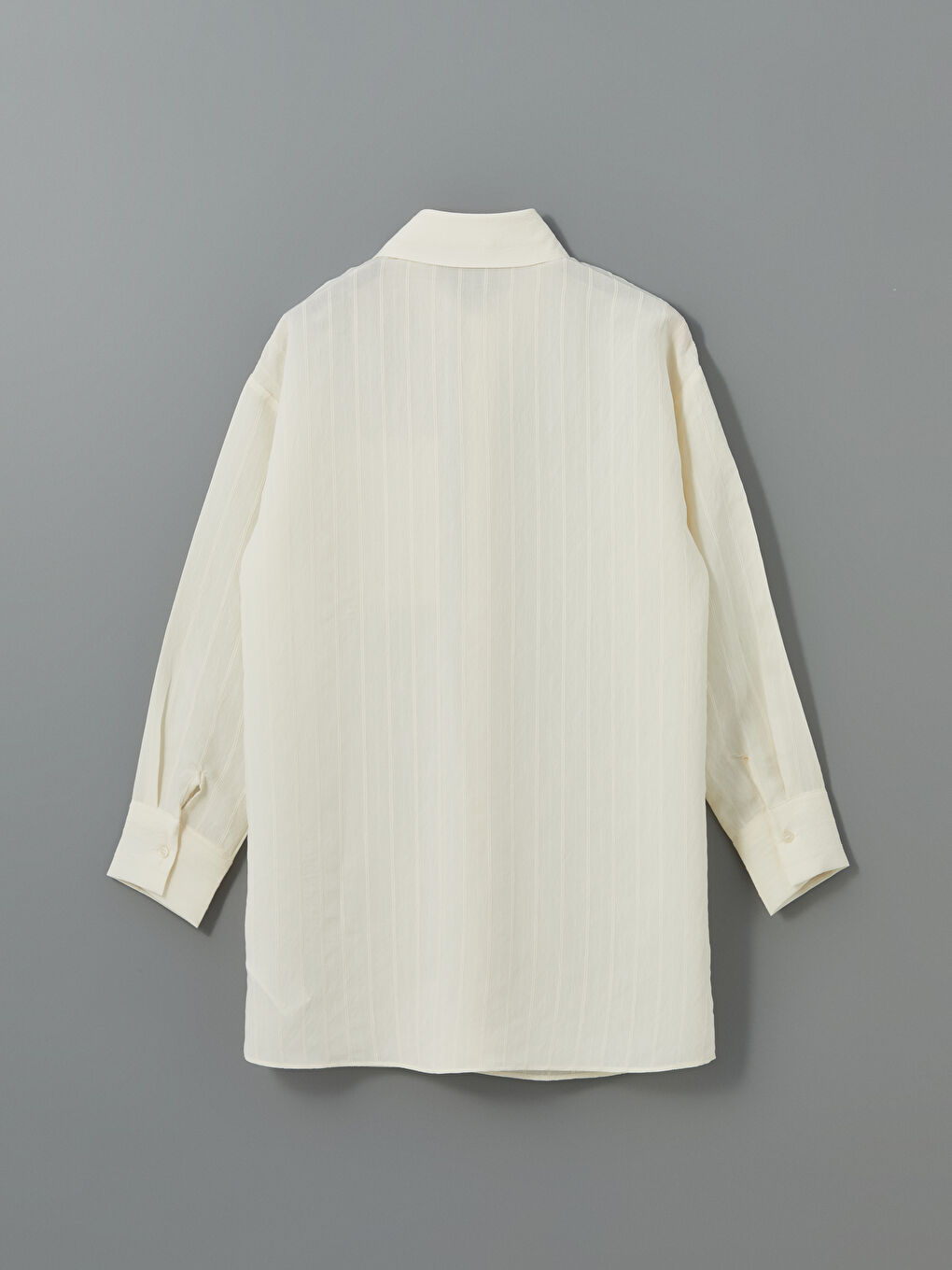 Textured Oversize Women's Shirt Tunic -S5MQ26Z8-EEW