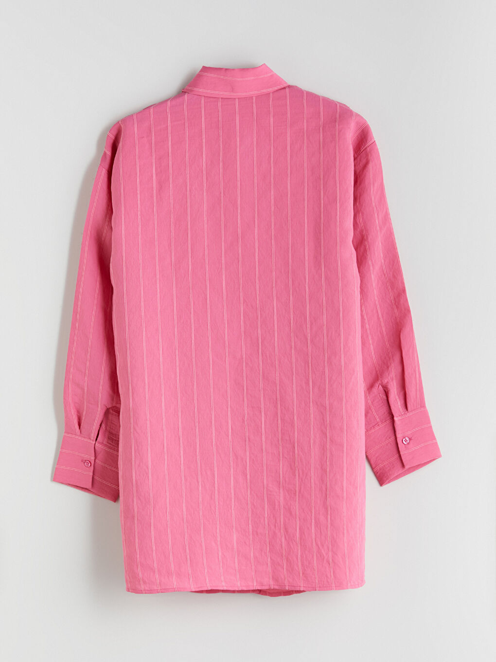Textured Oversize Women's Shirt Tunic -S5MQ26Z8-GC1