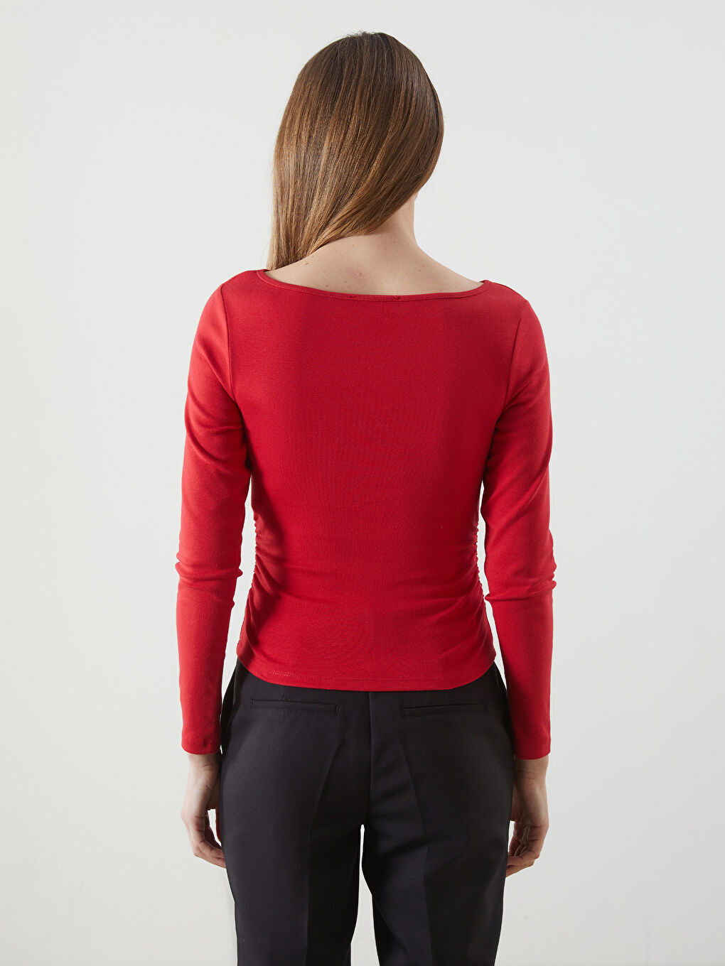 Boat Neck Women's Bodysuit -S5MQ40Z8-HJM