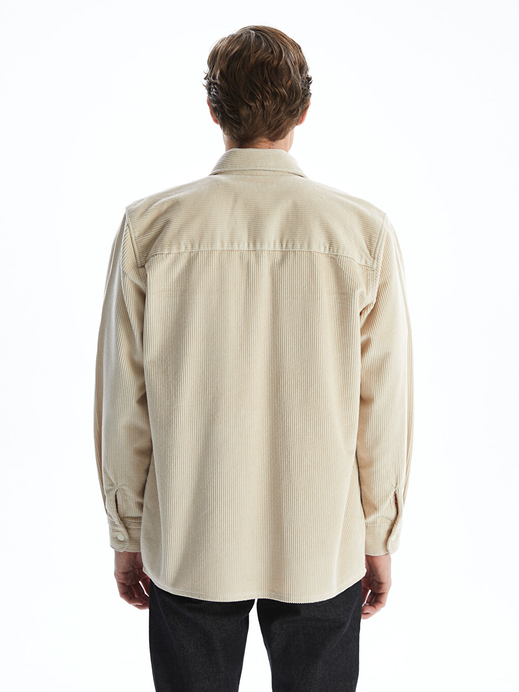 Man BEIGE Shirt -S5MQ93Z8-SKY