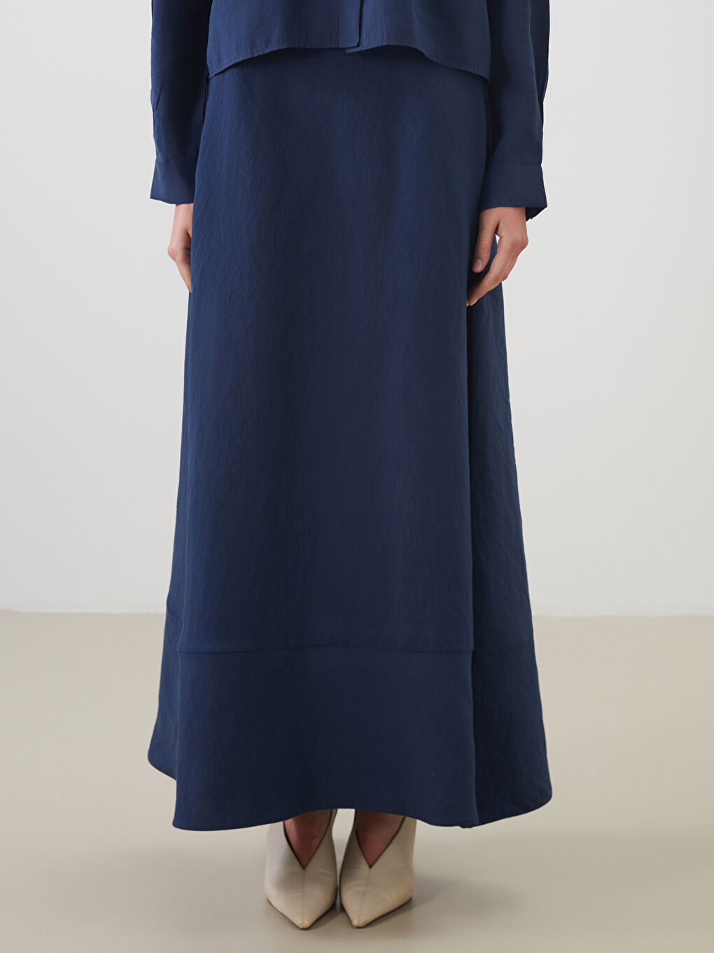 Woman NAVY Skirt -S5MR06Z8-R48