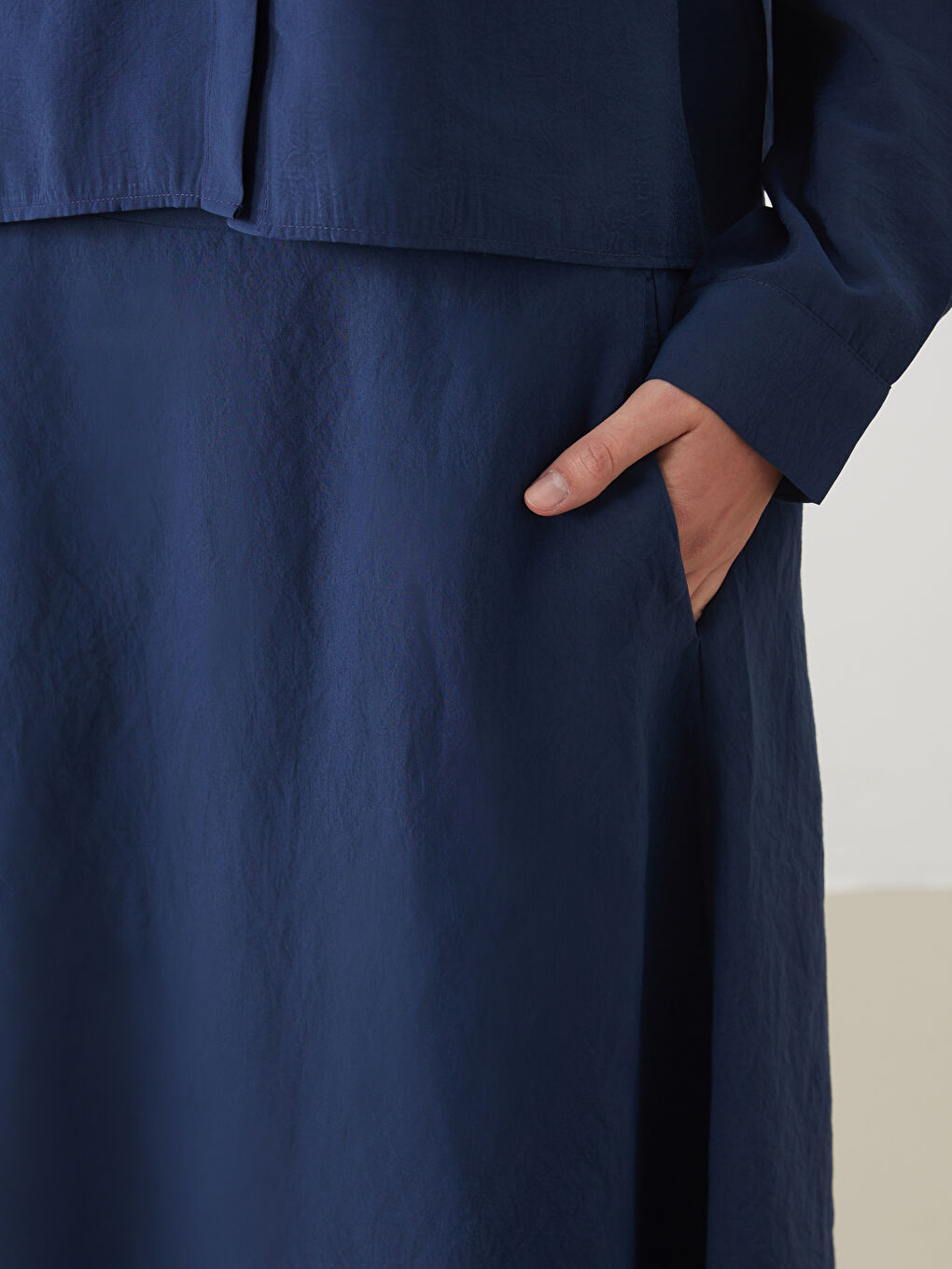 Woman NAVY Skirt -S5MR06Z8-R48