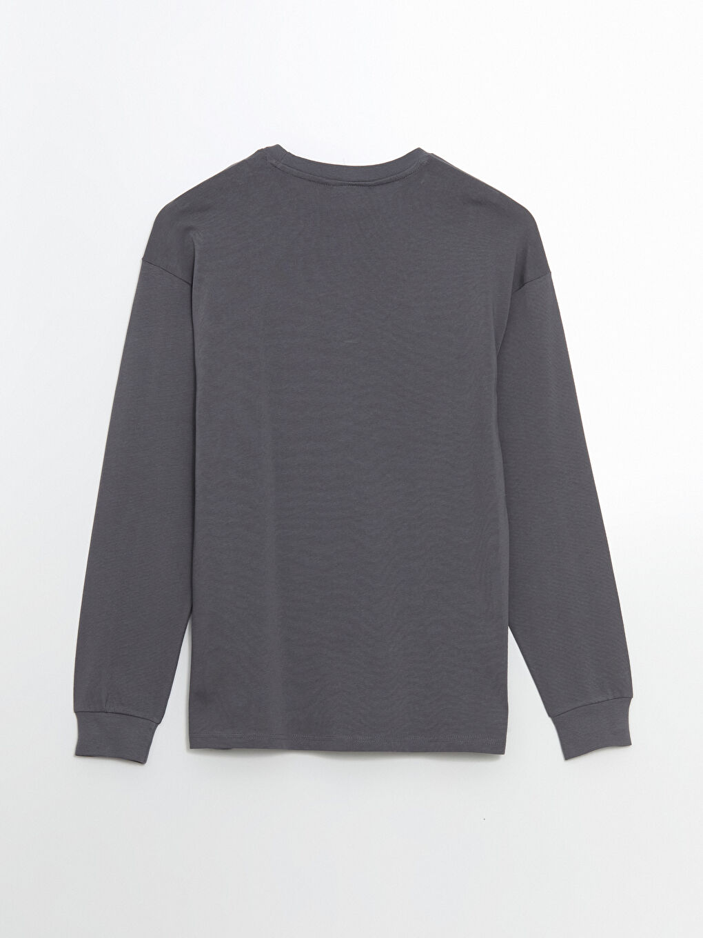 Crew Neck Long Sleeve Men's T-shirt -S5MR34Z8-VYK