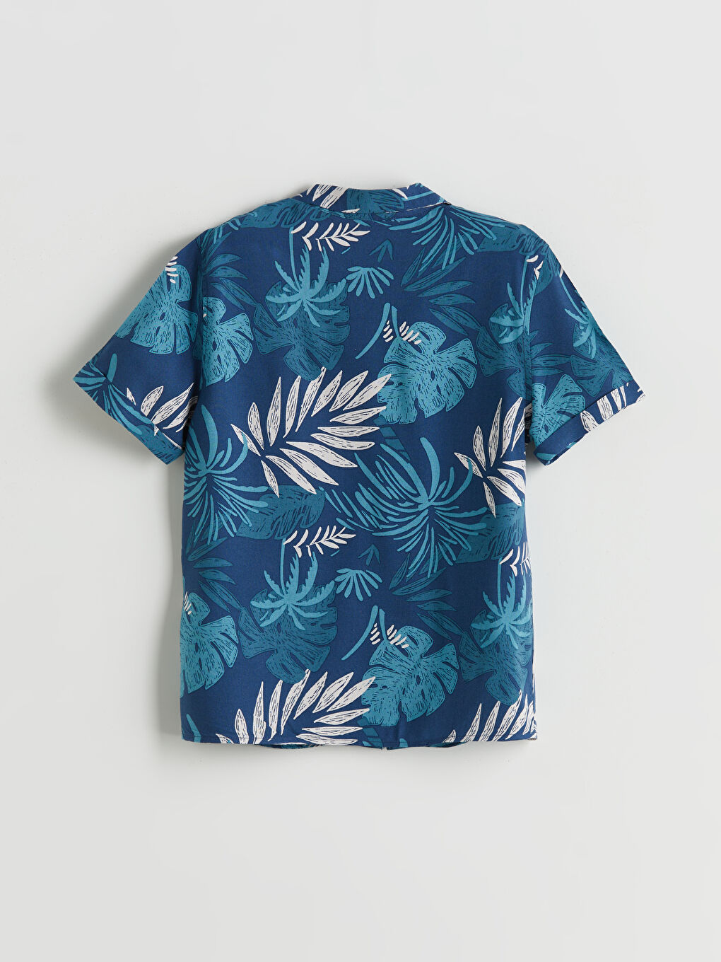 İndigo Resort Yaka Erkek Bebek Gömlek ve Şort 2'li-2