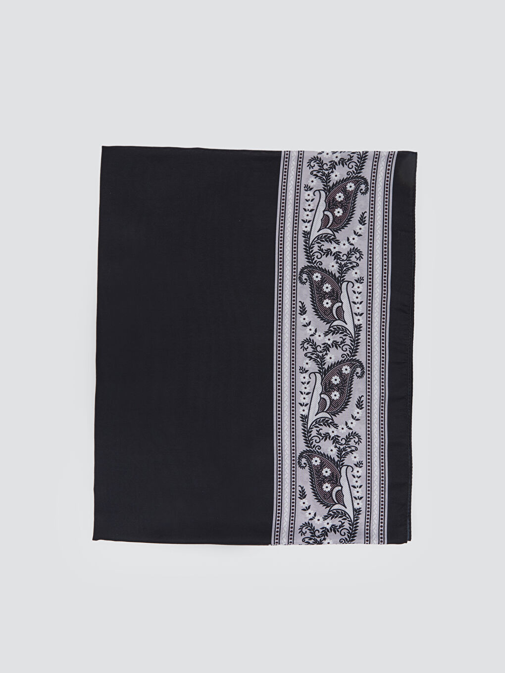 LCW ACCESSORIES Siyah Desenli Kadın Şal - 1