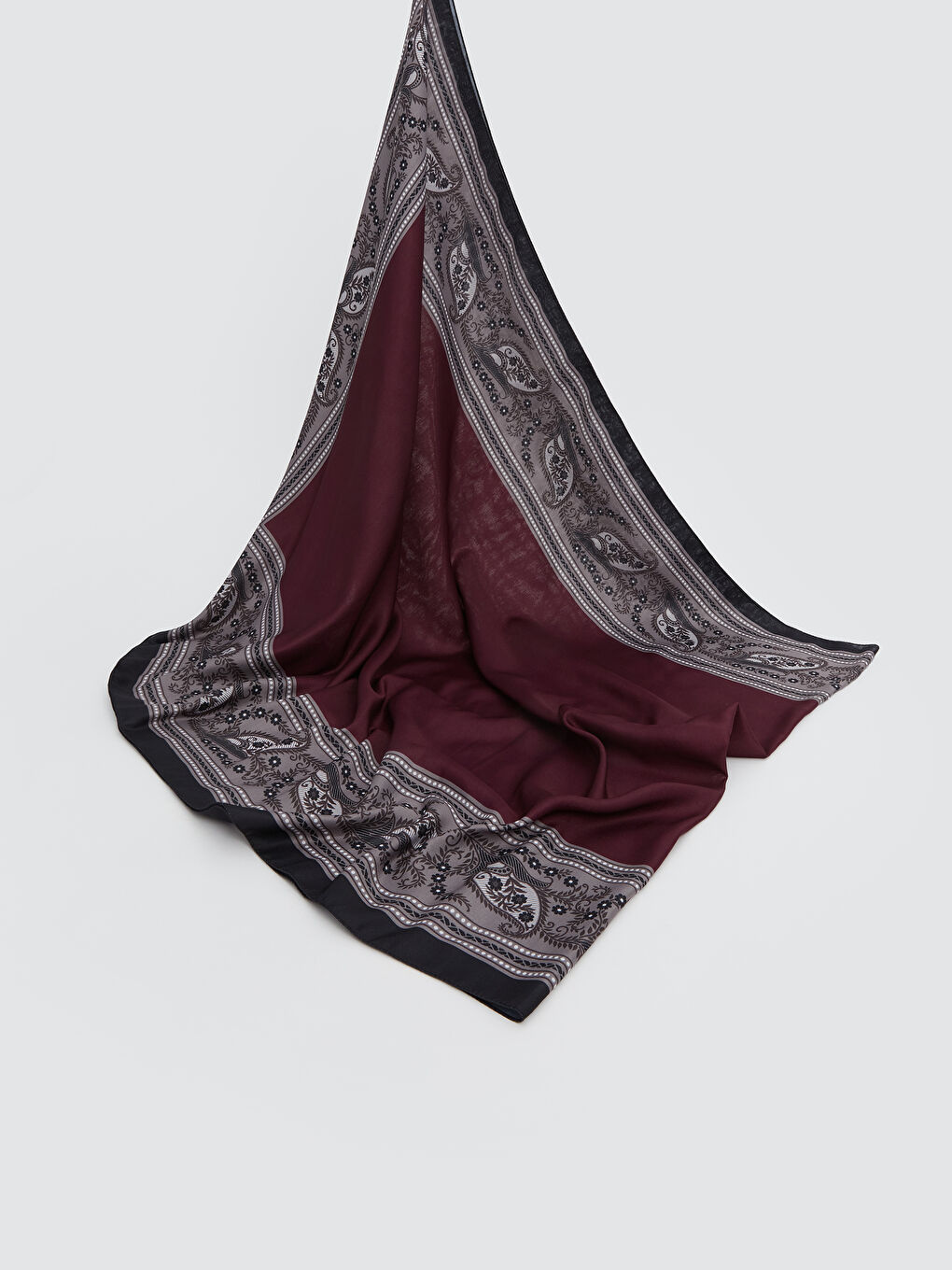 Patterned Women's Shawl -S5MR60Z8-LQV
