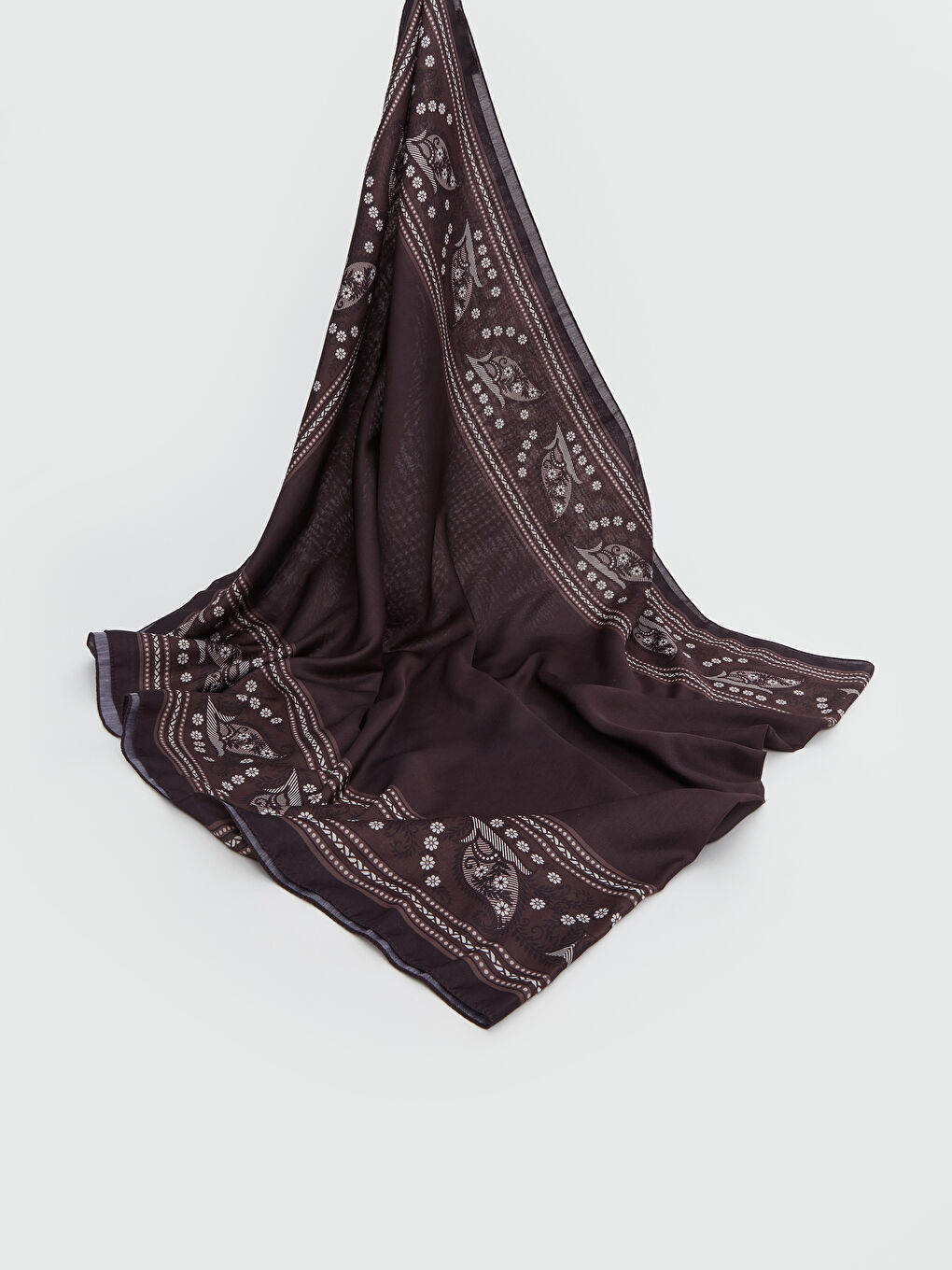 Patterned Women's Shawl -S5MR60Z8-LQY
