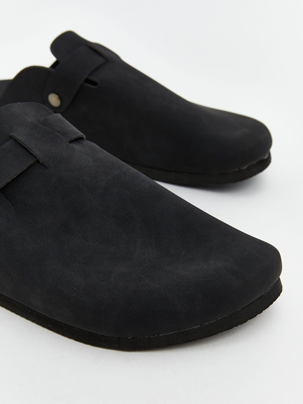 Faux Suede Men's Home Slippers-2