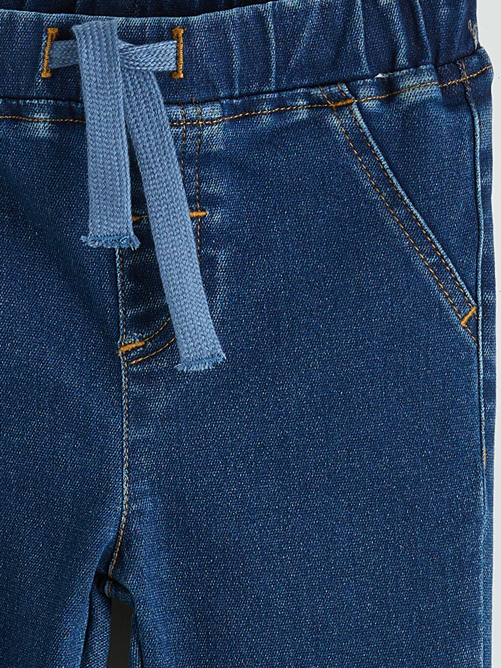 Karışık Beli Lastikli Skinny Fit Erkek Çocuk Pantolon-2