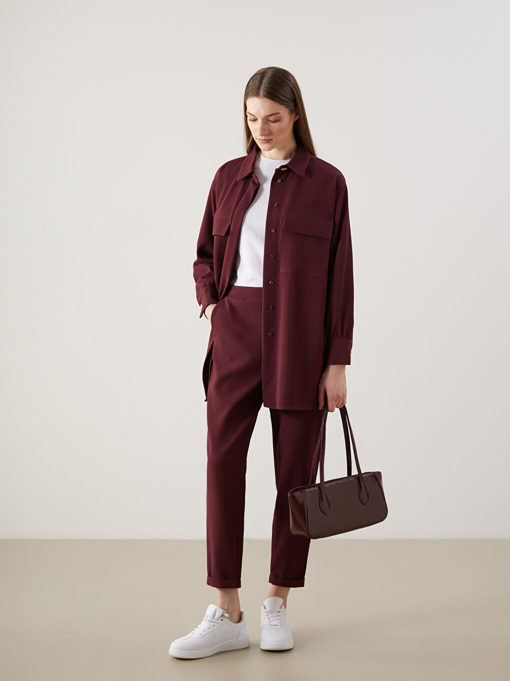 Woman PLUM Trousers -S5MS65Z8-HQT