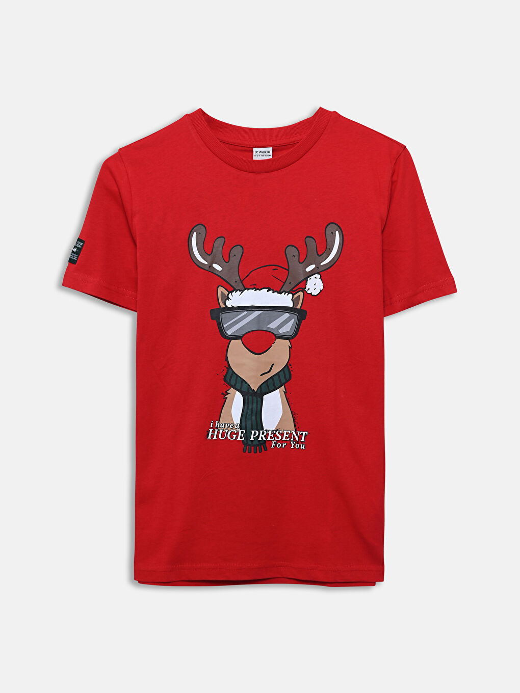 Majica sa okruglim izrezom i štampom za dečake