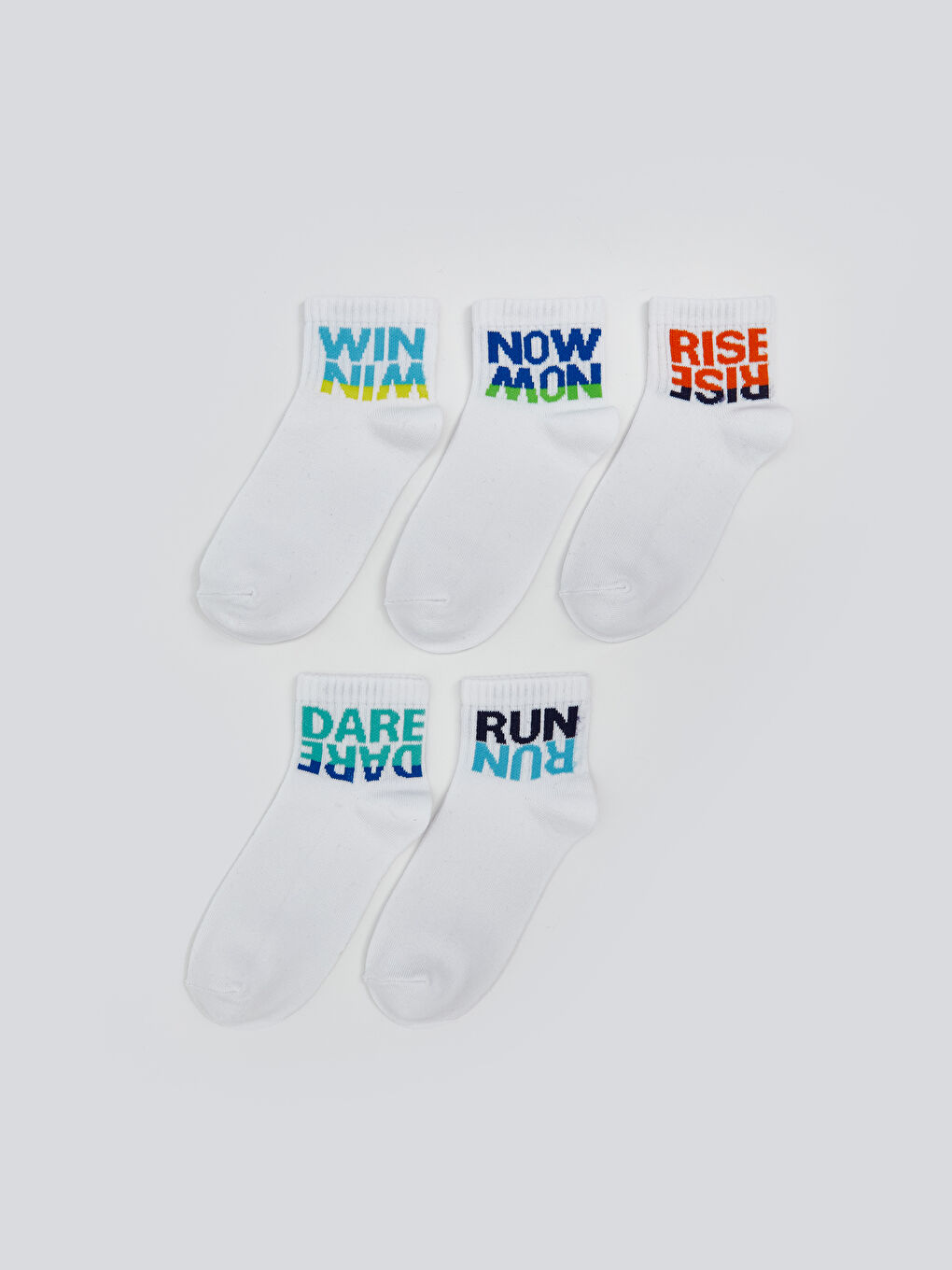 5-pack Boy's Ankle Socks -S5MT18Z4-K00