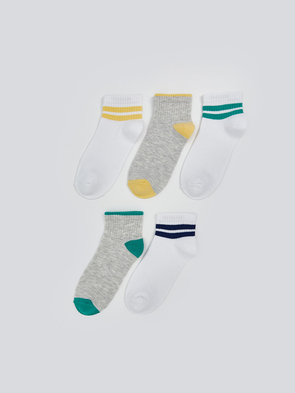 5-pack Boy's Ankle Socks -S5MT23Z4-K00