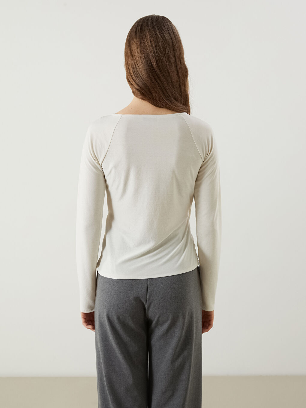 Double Breasted Collar Women's Blouse -S5MT30Z8-ZUX