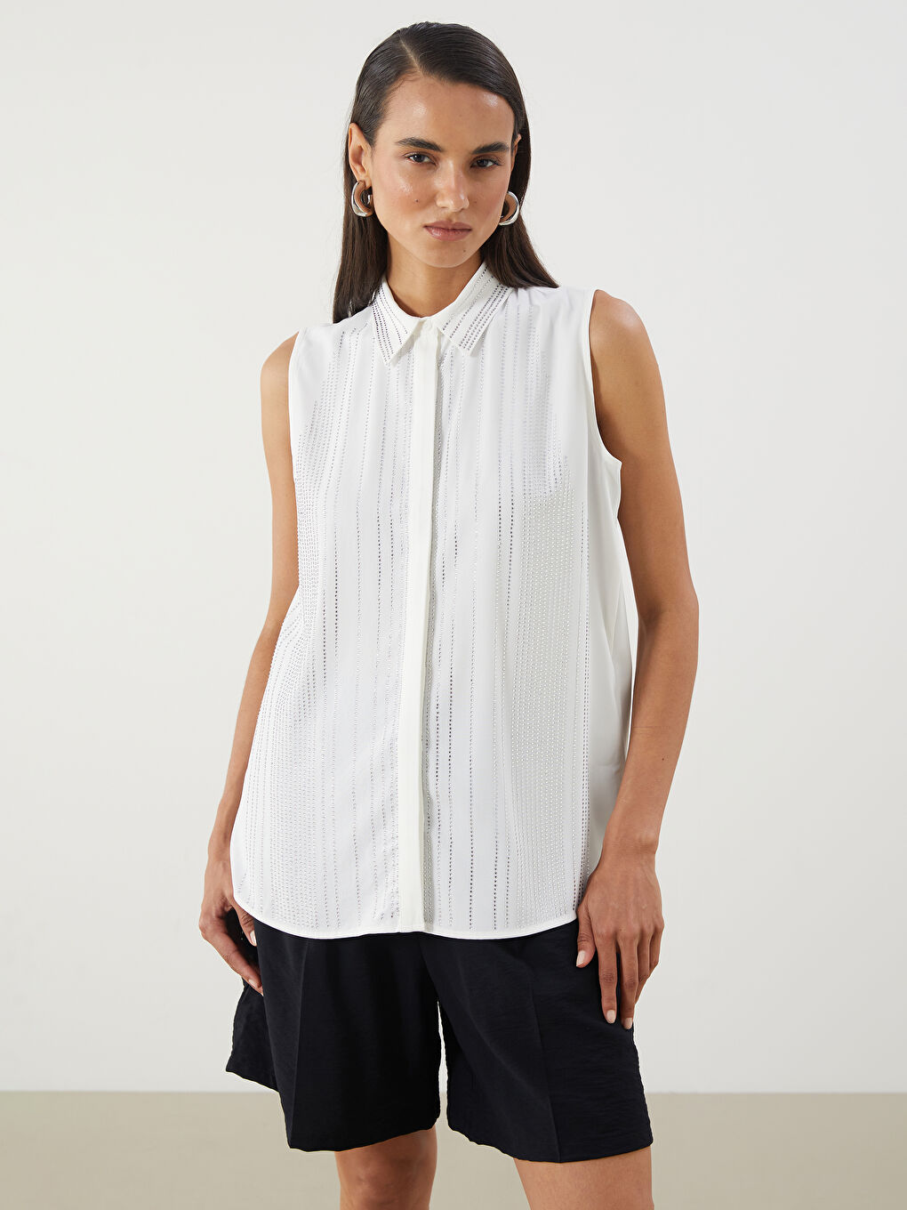 LC Waikiki Woman ECRU Shirt -S5MT35Z8-R9J