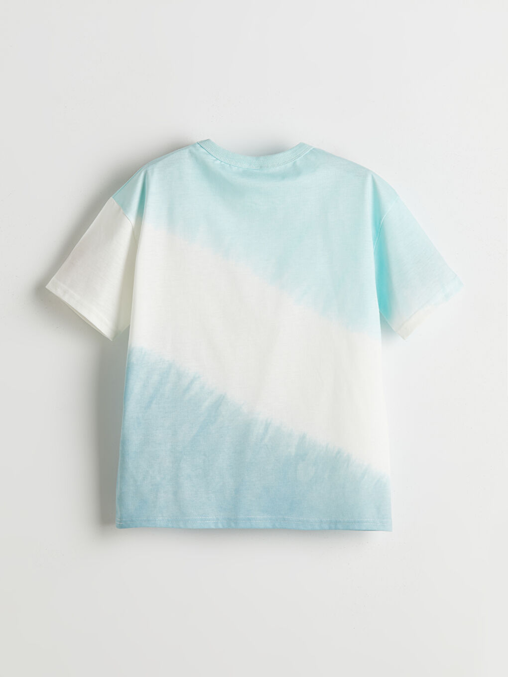 Mavi Bisiklet Yaka Erkek Çocuk Tişört-3