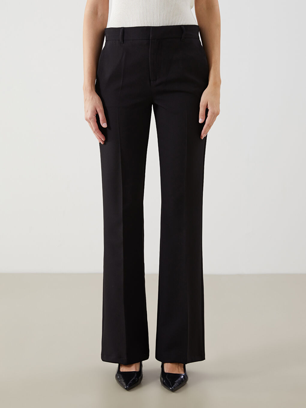LCW Vision Siyah Dar Fit Kadın Pantolon - 1