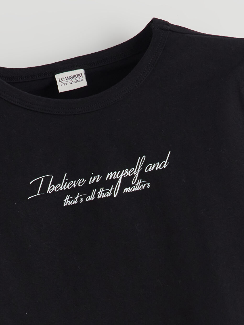 Crew Neck Girl's T-Shirt -S5MT67Z4-CVL