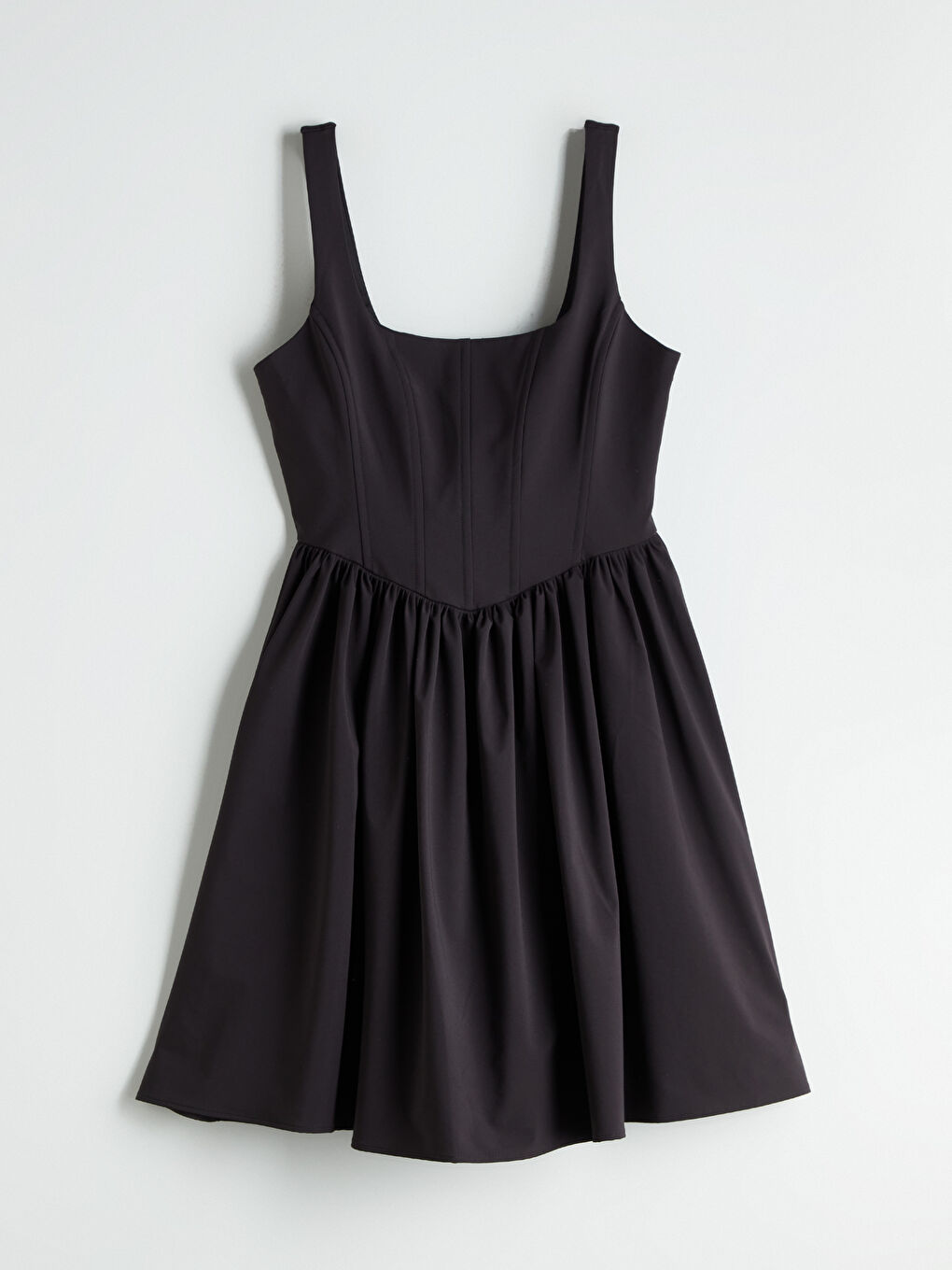 LCW Vision Woman BLACK Dress -S5MT85Z8-CVL