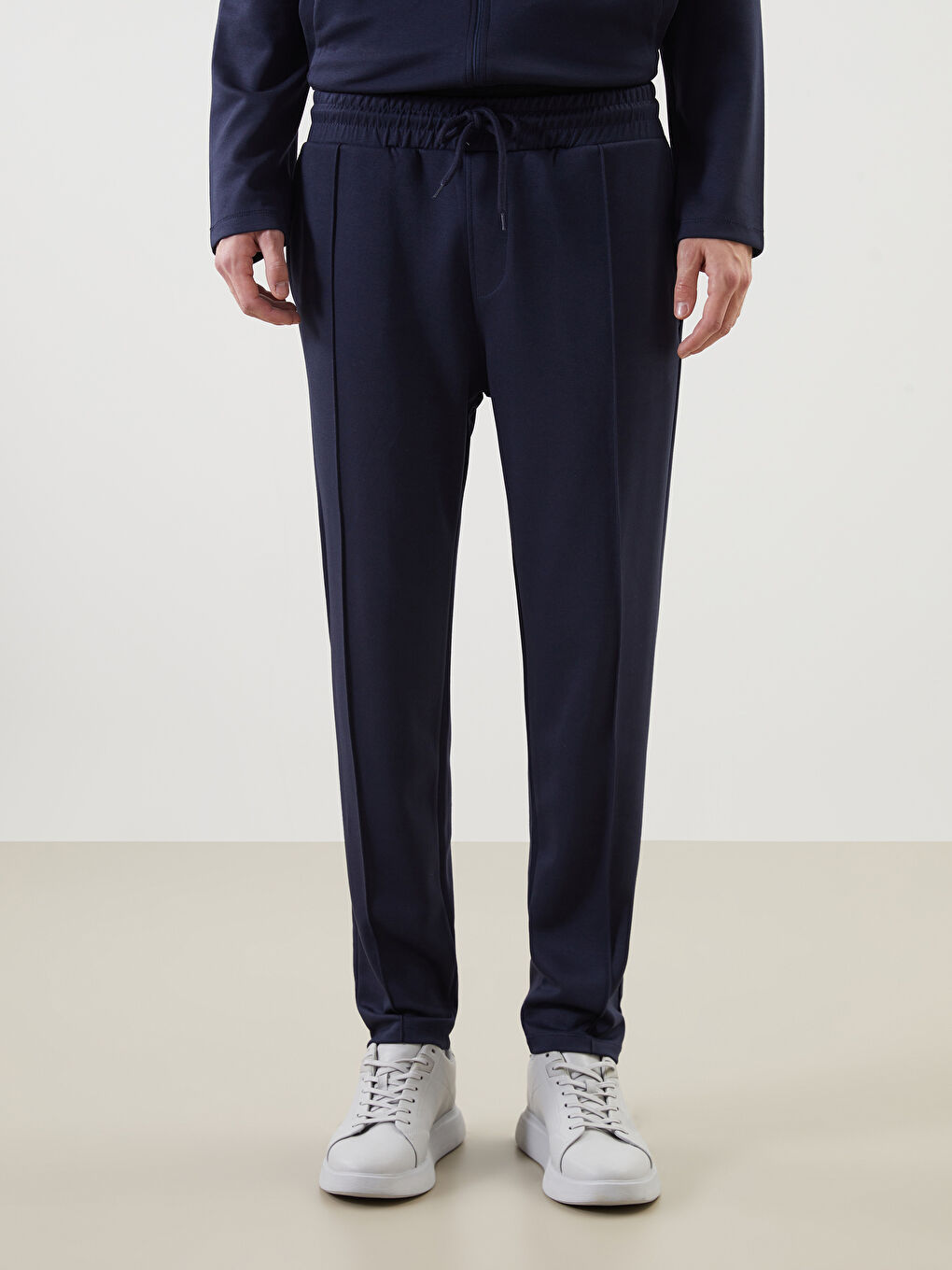 İndigo Standart Kalıp Erkek Eşofman Altı-1