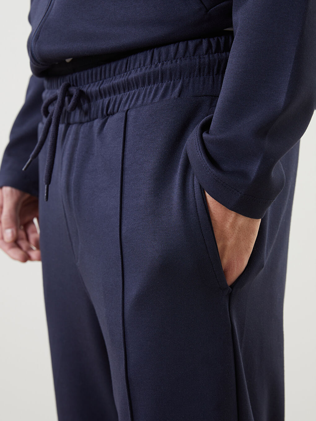 İndigo Standart Kalıp Erkek Eşofman Altı-2