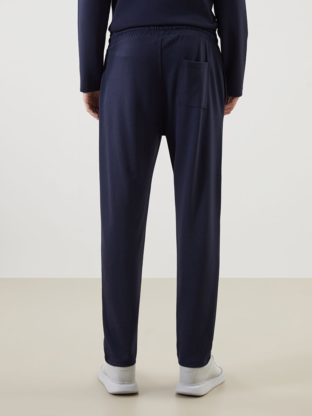 İndigo Standart Kalıp Erkek Eşofman Altı-3